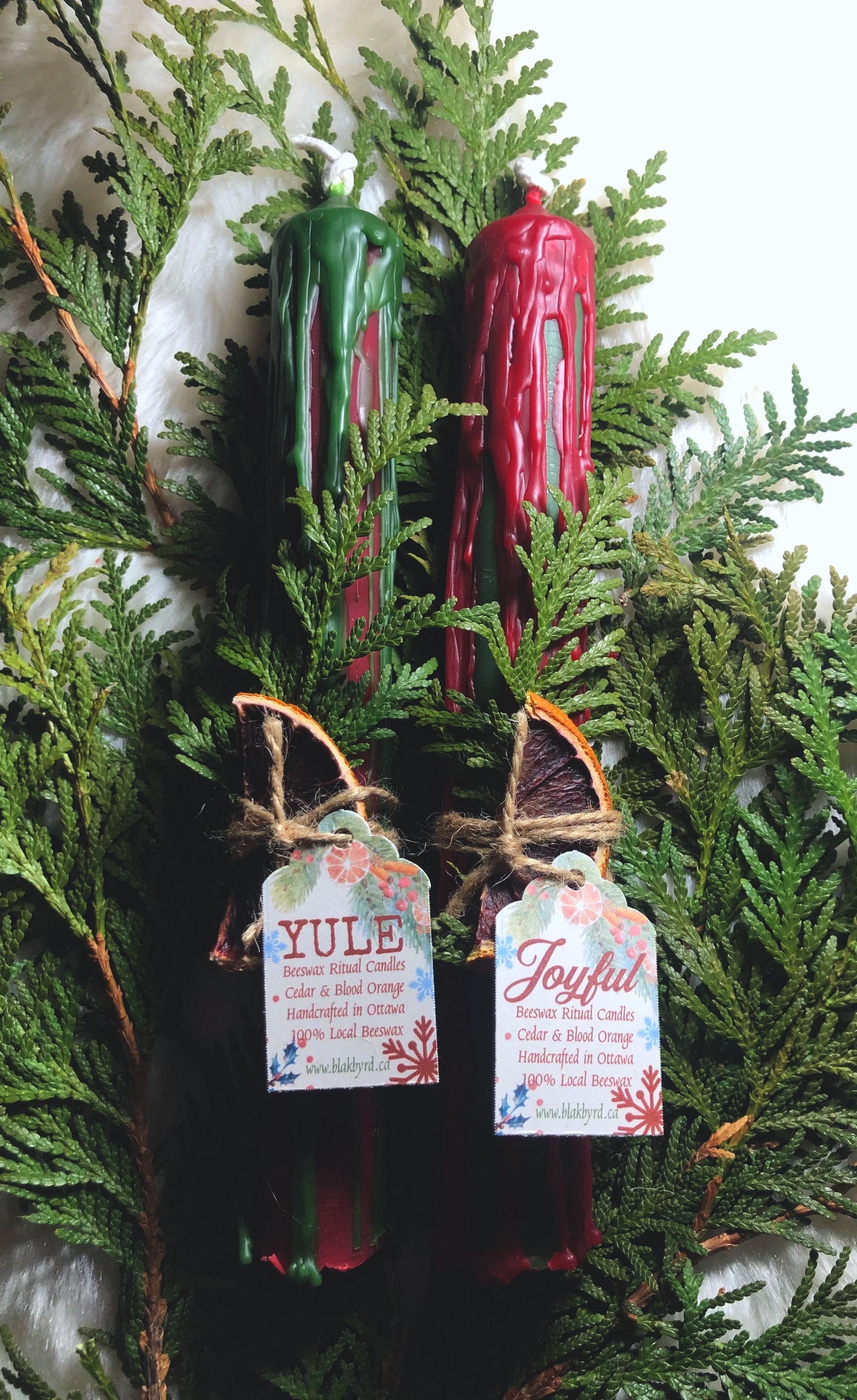 YULE Cathedral Candle