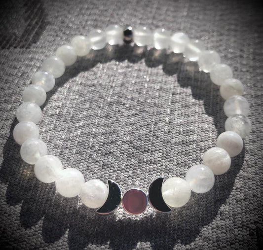 Custom Sacred Circle Gemstone Bracelets