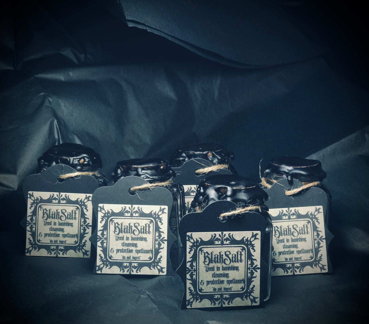 BLAK SALT - 'Witch Salt' Protection & Banishing Blend