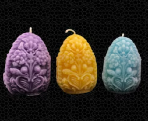 Pysanky - Beeswax Candle