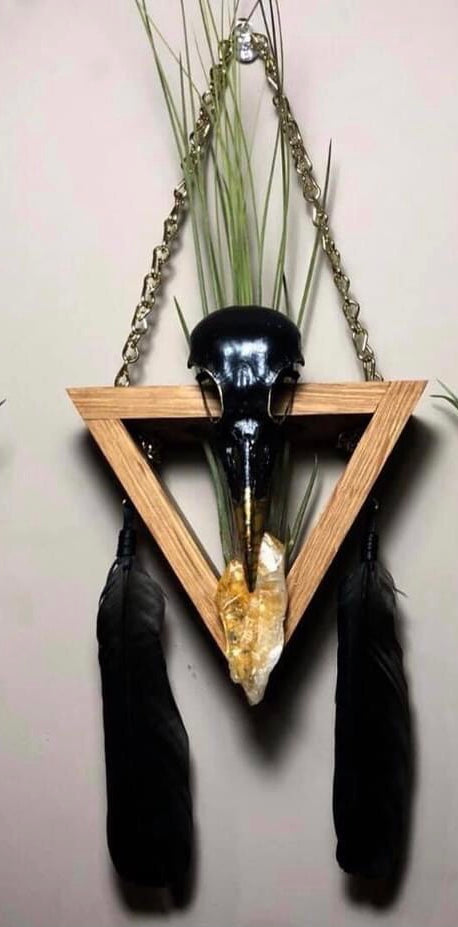 Corvid & Wood Triangle Air plant hangers