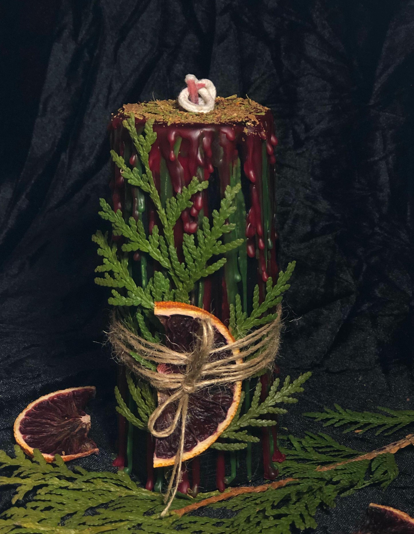 YULE Pillar Candle