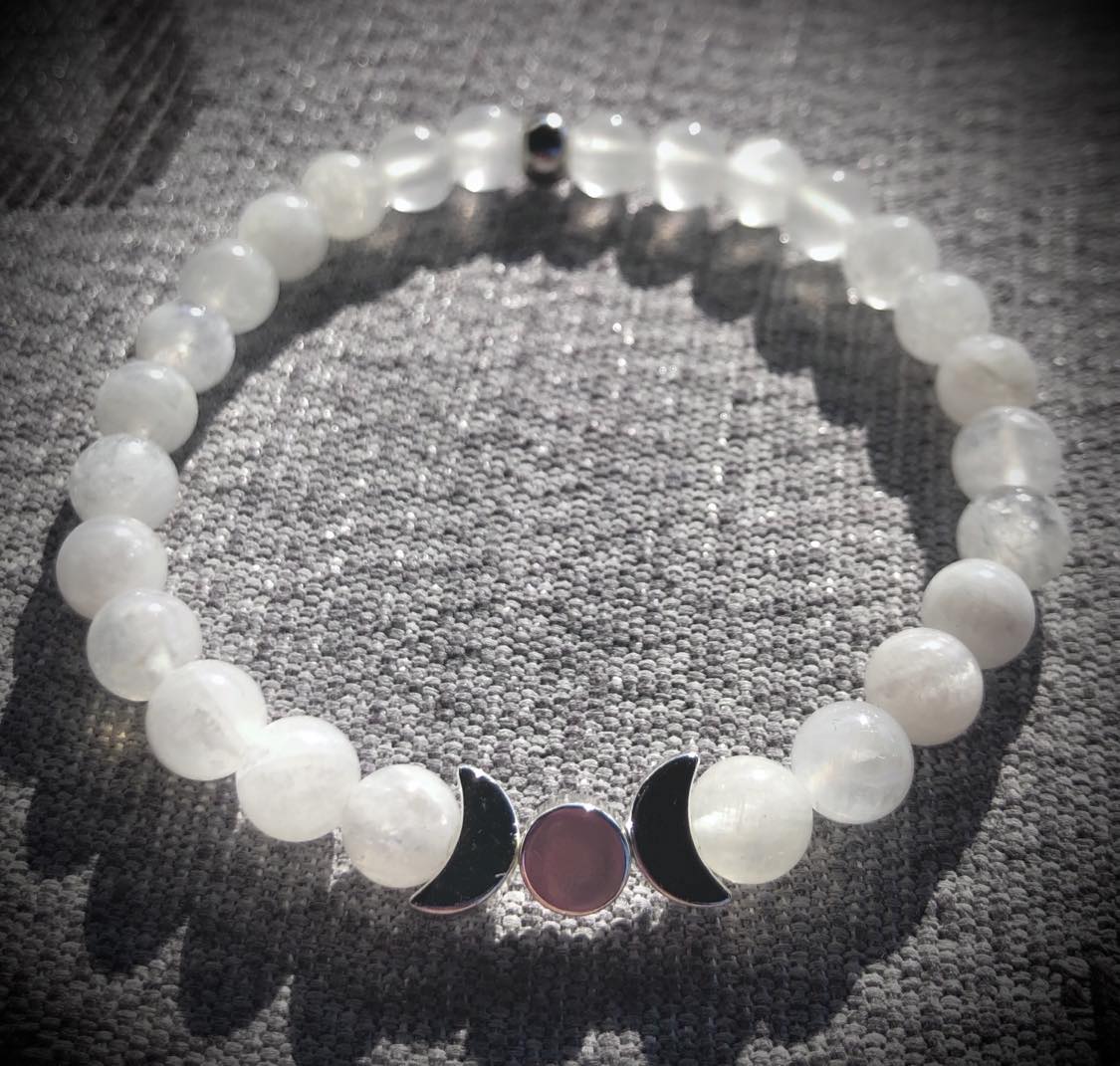 Custom Sacred Circle Gemstone Bracelets