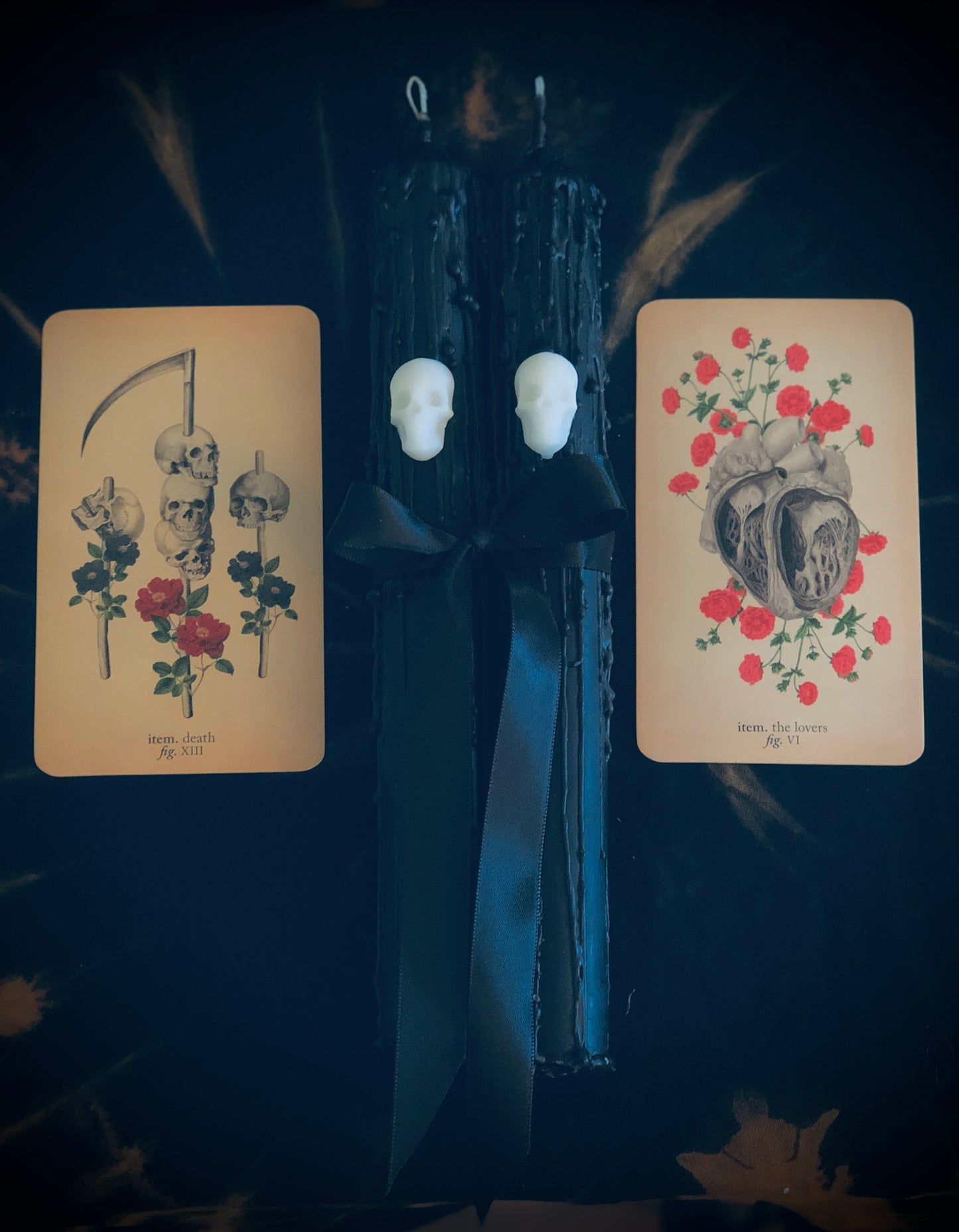 Memento Mori Ritual Candle Set