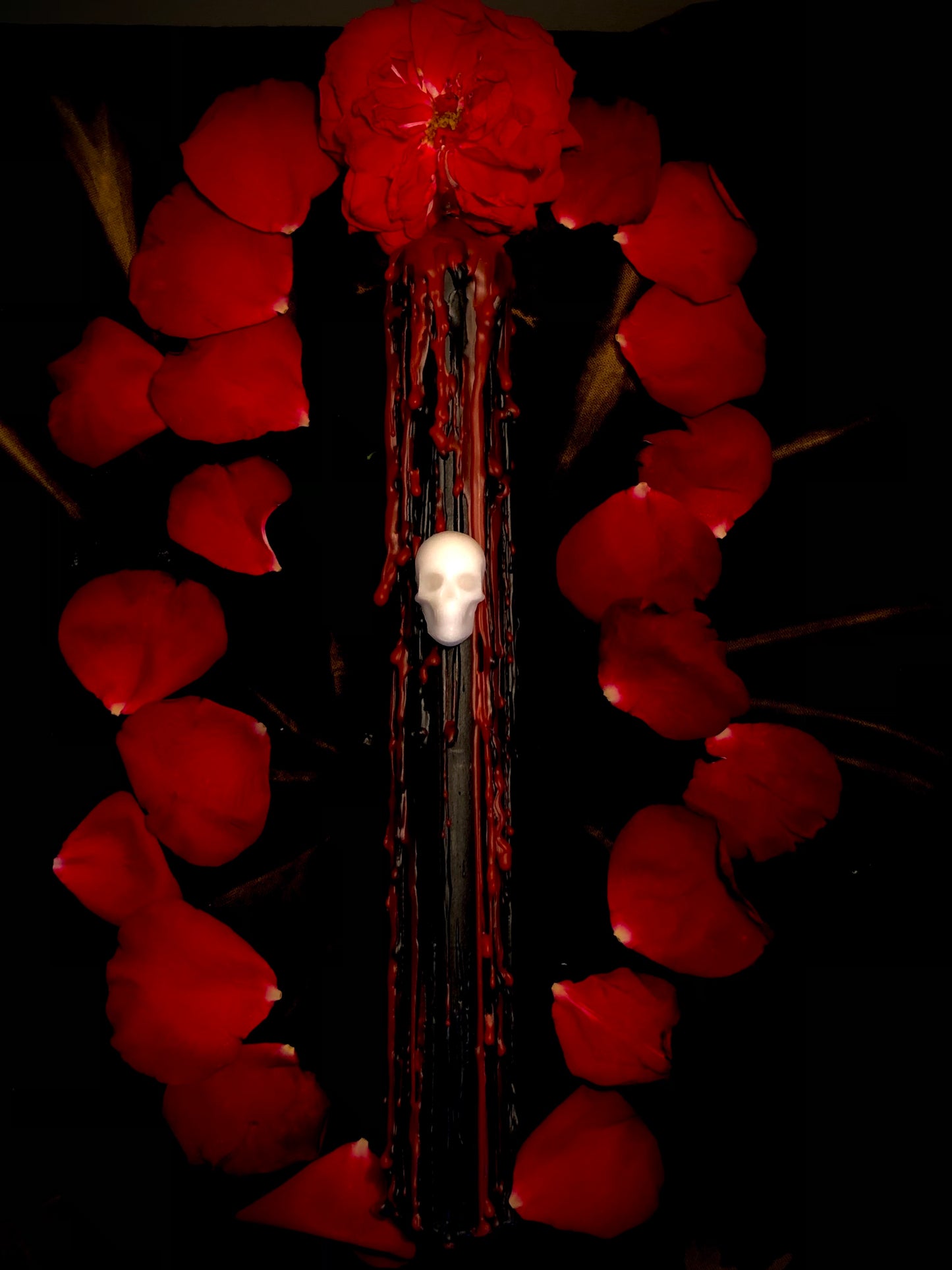 Memento Mori Ritual Candles