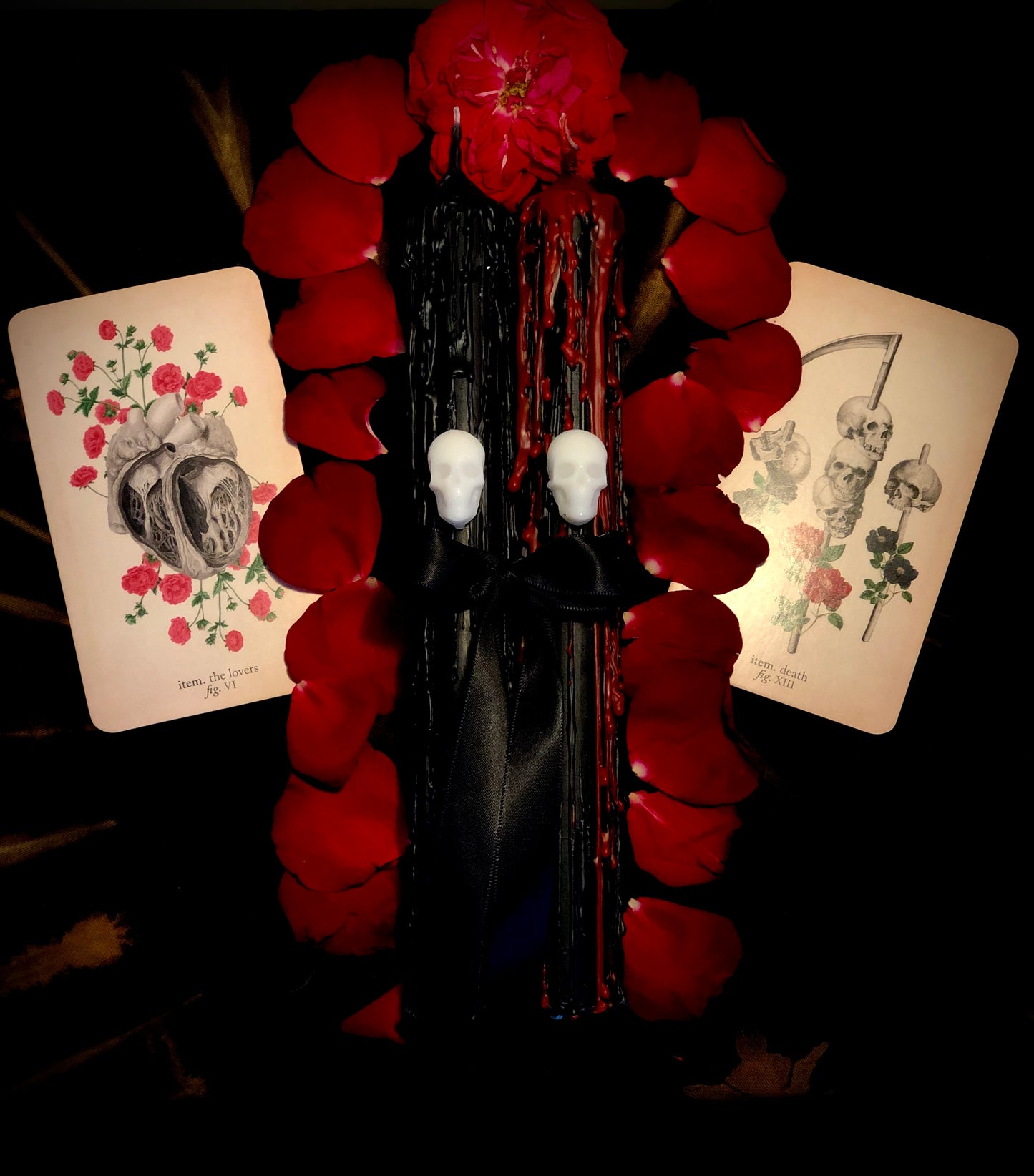 Memento Mori Ritual Candle Set