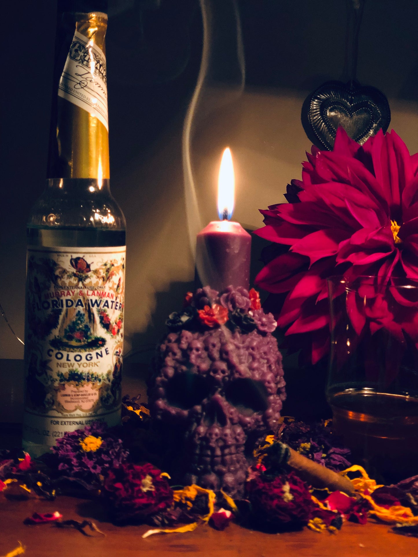 CRANIUM DIVINUM  Ritual Beeswax Candle