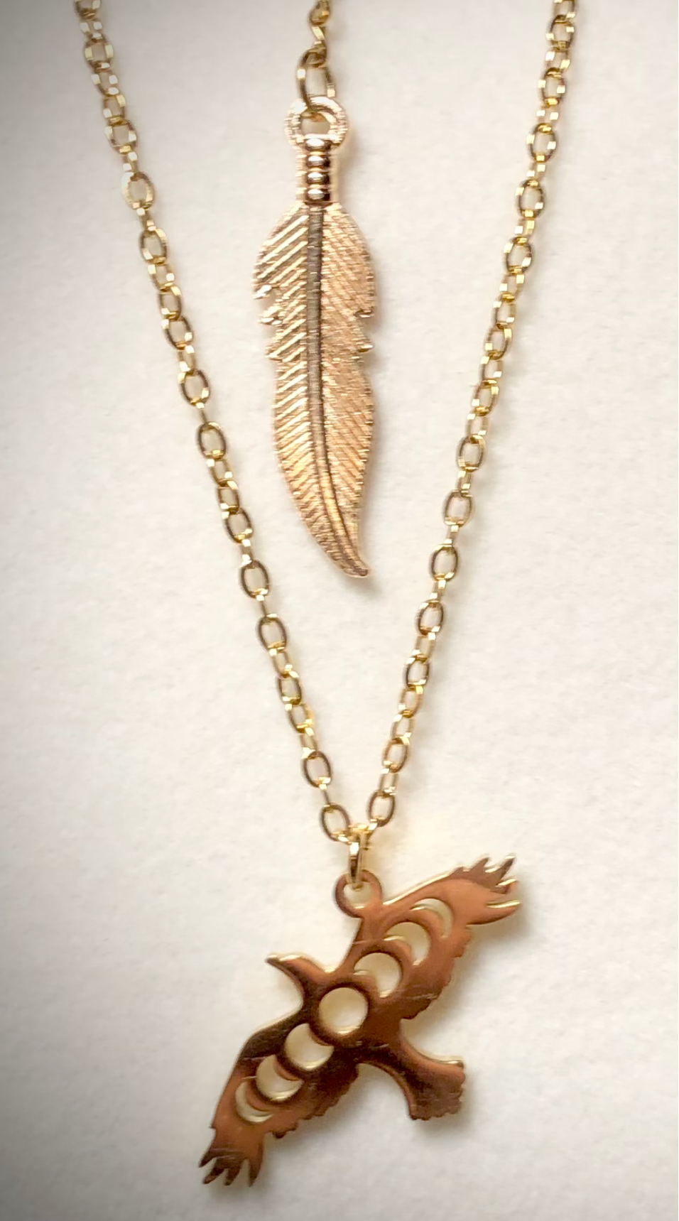 Raven Moon Phase Necklace
