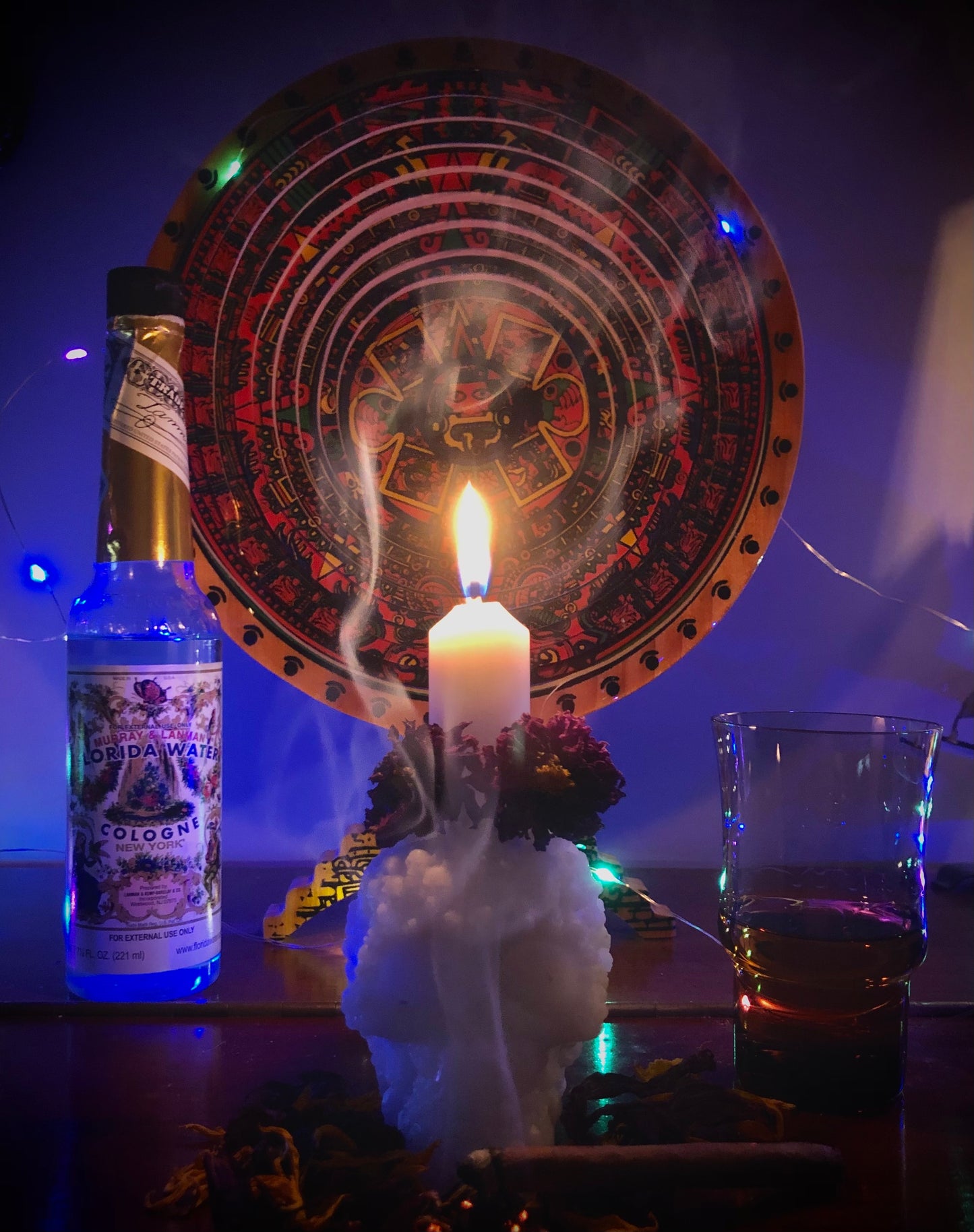 CRANIUM DIVINUM  Ritual Beeswax Candle