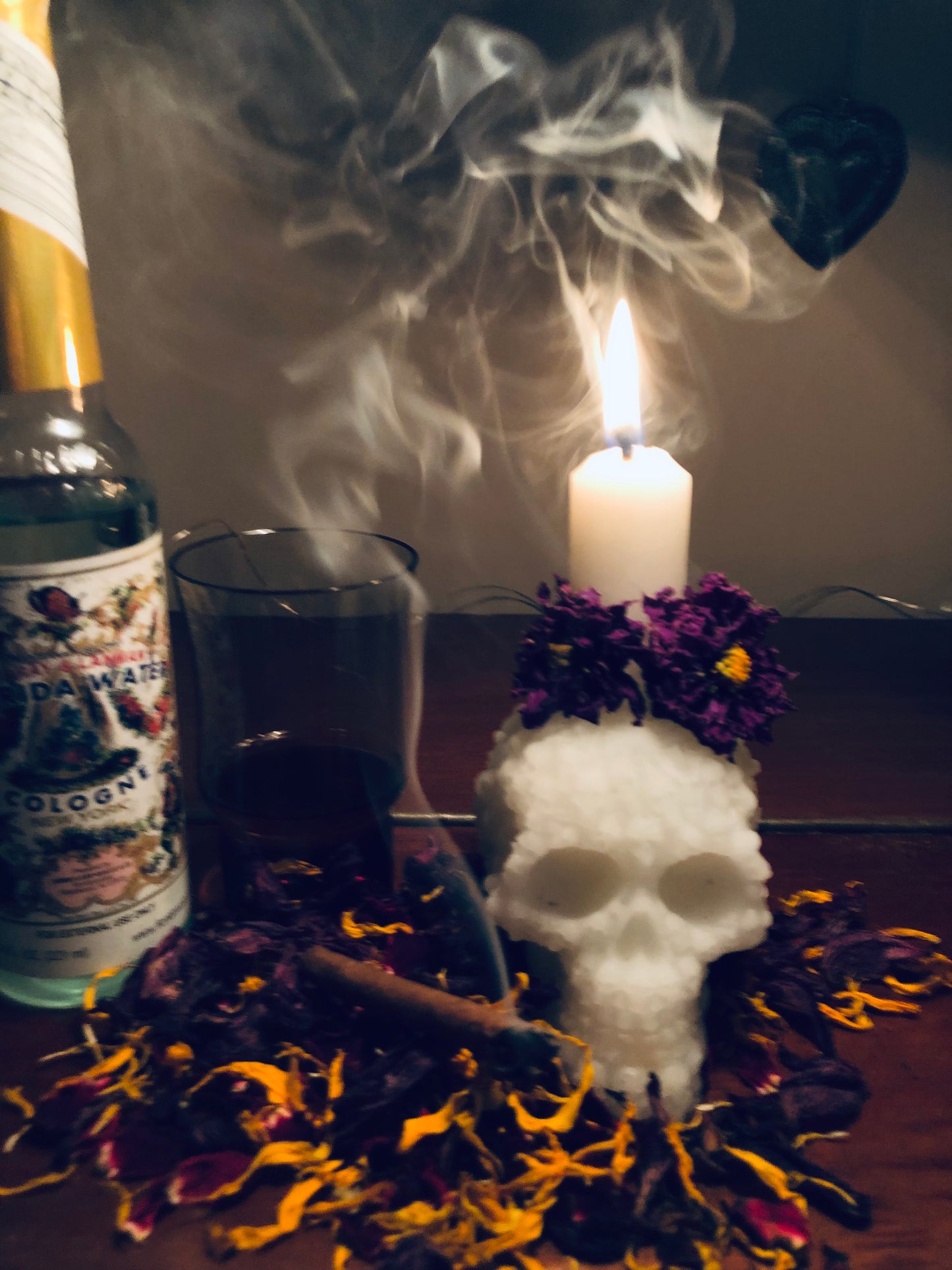 CRANIUM DIVINUM  Ritual Beeswax Candle