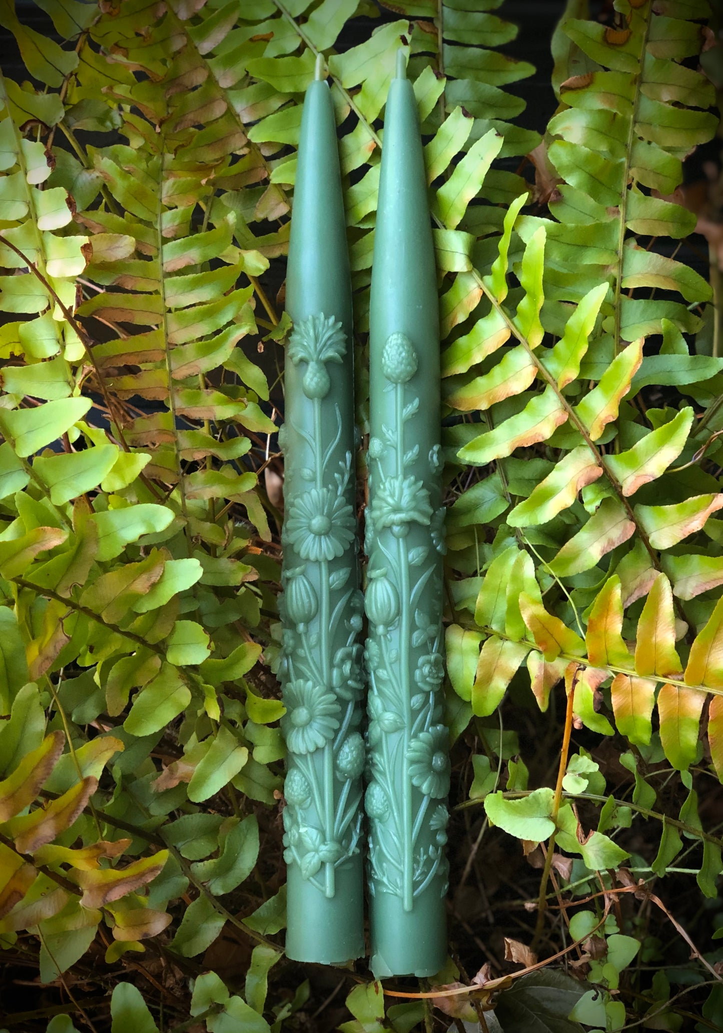 Wildflower Botanical Taper Candles