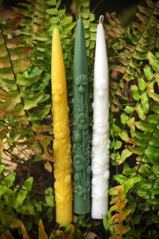 Wildflower Botanical Taper Candles