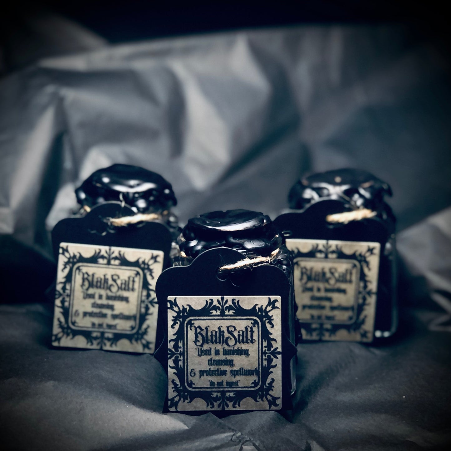 BLAK SALT - 'Witch Salt' Protection & Banishing Blend