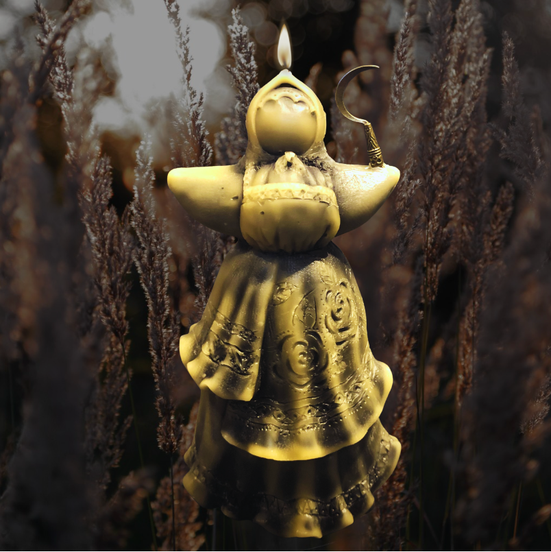 MOTANKA - Grandmother Guardian - Beeswax Candle