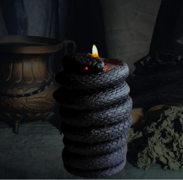 𝒮𝐸𝑅𝒫𝐸𝒩𝒯𝐼𝒩𝐸 - Ritual Pillar Candle