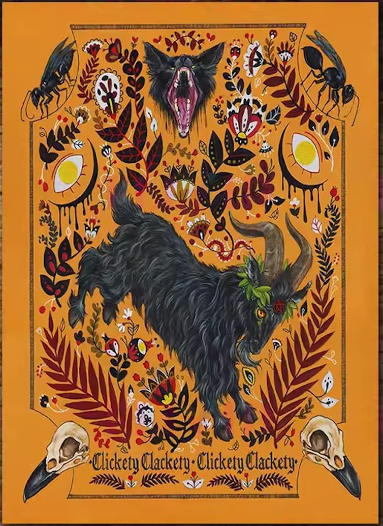 Black Philip Wall Hangings