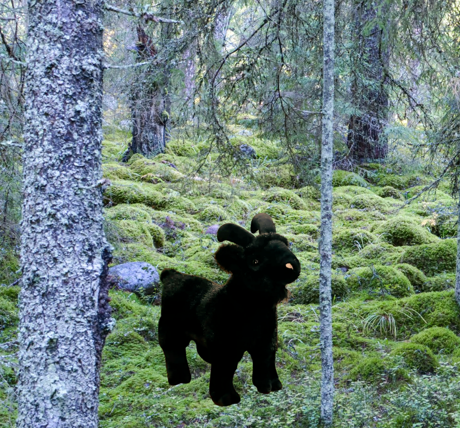 Black Phillip - plush familiar