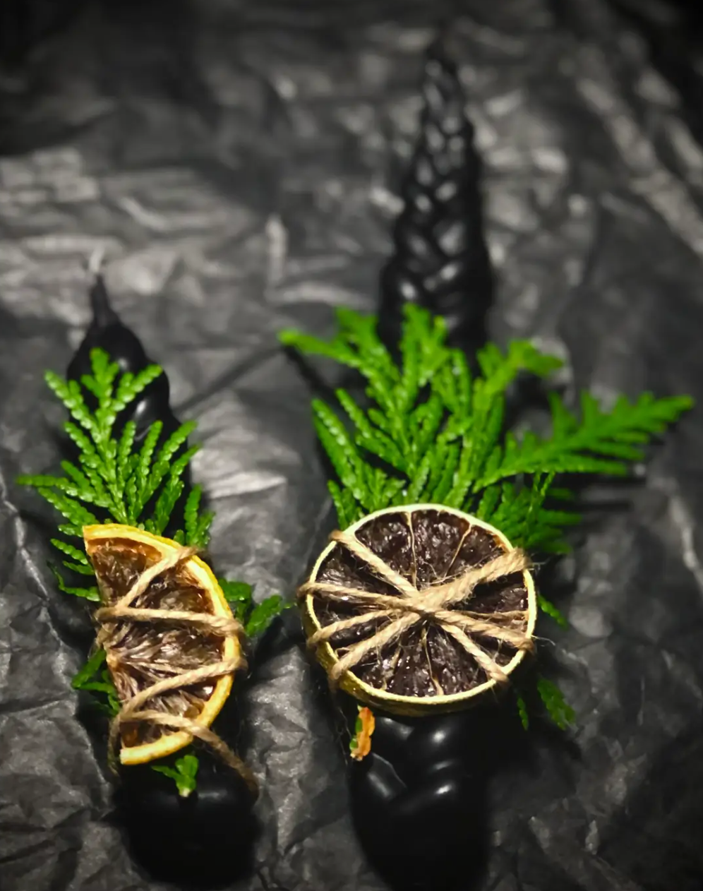 Braided Beeswax Candles