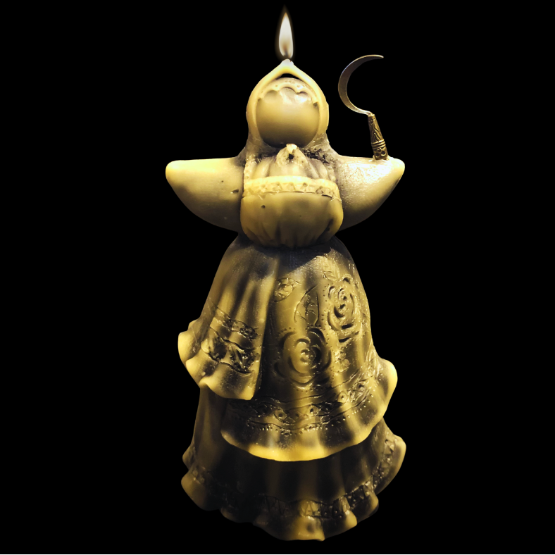MOTANKA - Grandmother Guardian - Beeswax Candle