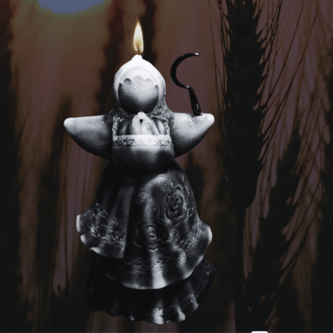 MOTANKA - Grandmother Guardian - Beeswax Candle