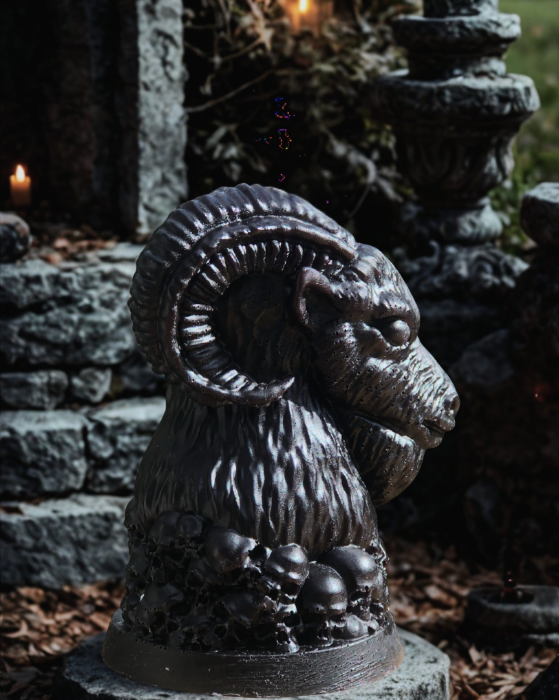 The GOAT - Ritual Beeswax Candle - Black Phillip/Baphomet