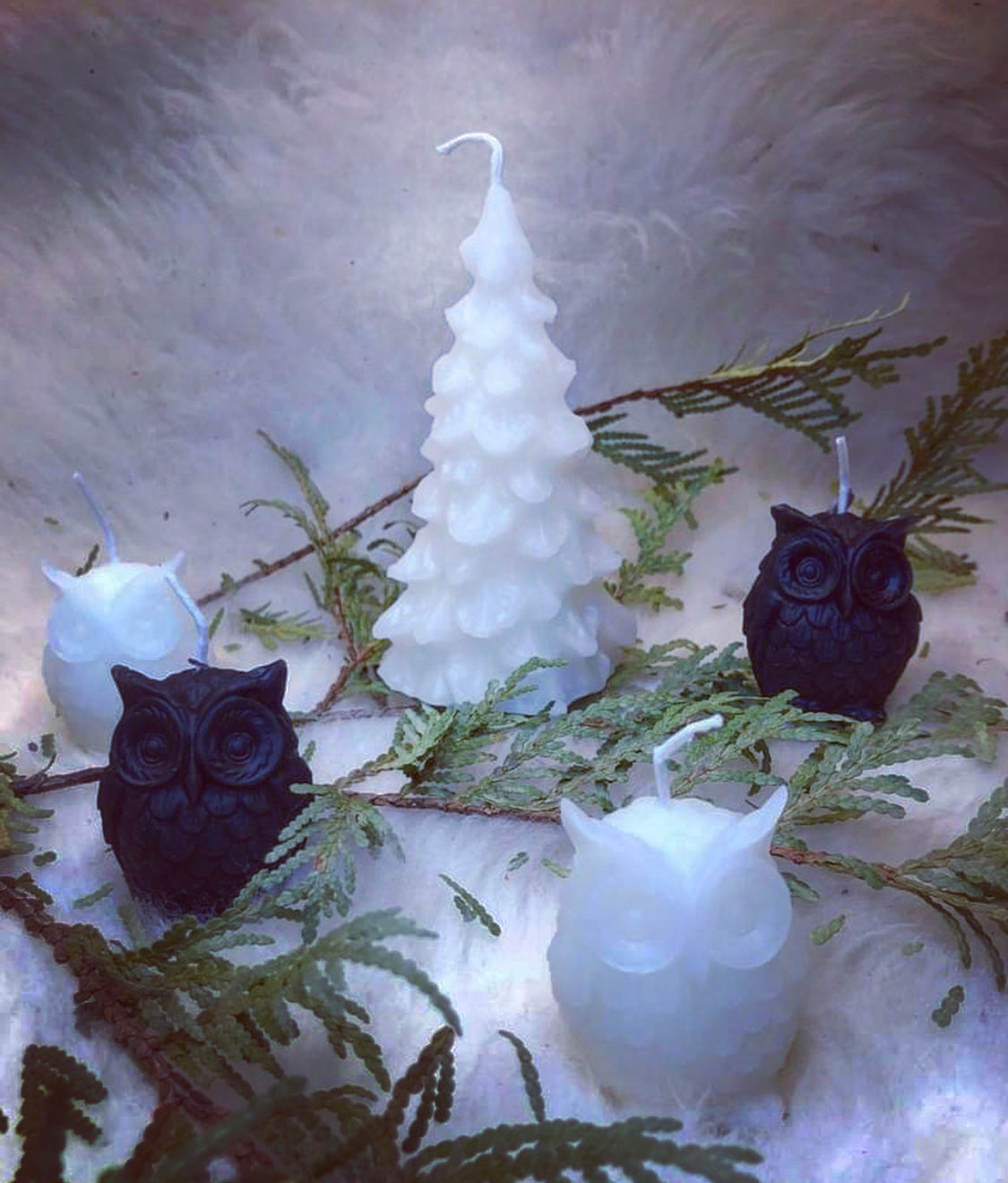 Owl Candle
