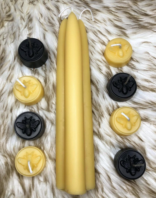 Natural Beeswax Candles